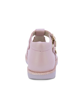 Zapato Coqueta de piel para niña