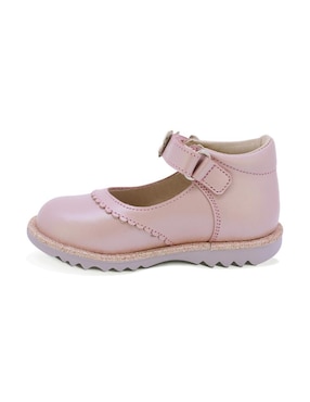 Zapato Coqueta de piel para niña
