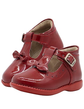 Zapato Dogi Trendy de piel para niña
