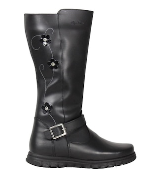 Bota de piel Kuali Shoes para niña