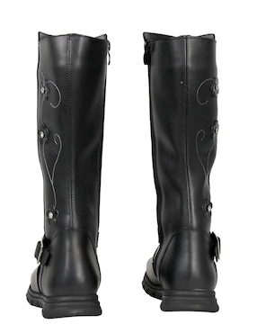 Bota de piel Kuali Shoes para niña