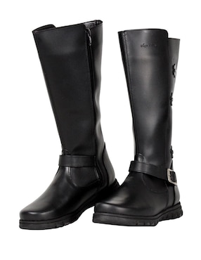 Bota de piel Kuali Shoes para niña