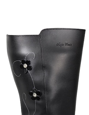 Bota de piel Kuali Shoes para niña