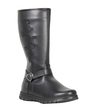 Bota de piel Kuali Shoes para niña