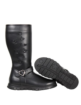 Bota de piel Kuali Shoes para niña