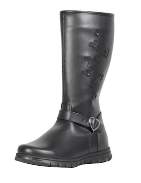 Bota de piel Kuali Shoes para niña