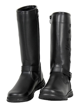 Bota de piel Kuali Shoes para niña