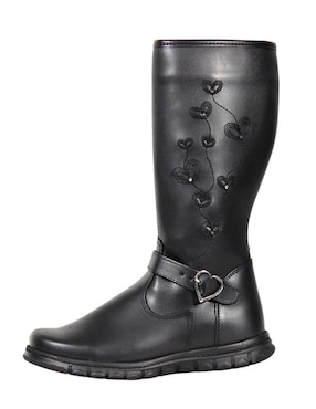 Bota de piel Kuali Shoes para niña