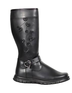 Bota de piel Kuali Shoes para niña