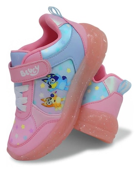 Tenis luz led Bluey para niña