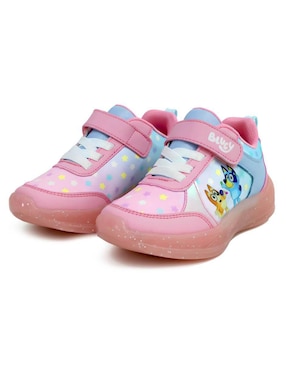Tenis luz led Bluey para niña
