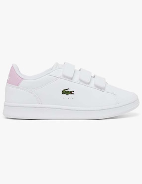 Tenis Lacoste para niña Carnaby