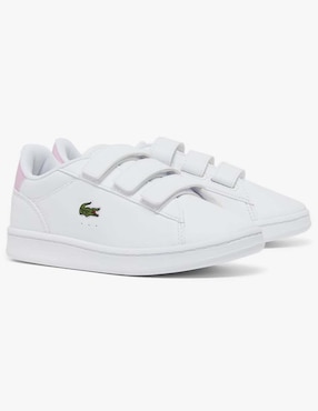 Tenis Lacoste para niña Carnaby