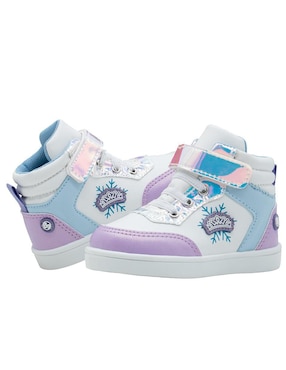 Tenis Bubble Gummers para niña Trendy Elsa