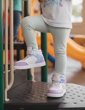Tenis Bubble Gummers para niña Trendy Elsa