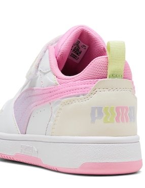 Tenis Puma para niña grandes Puma Rebound V6 Lo Come On AC PS