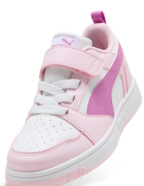 Tenis Puma para niña Rebound V6 Lo AC PS