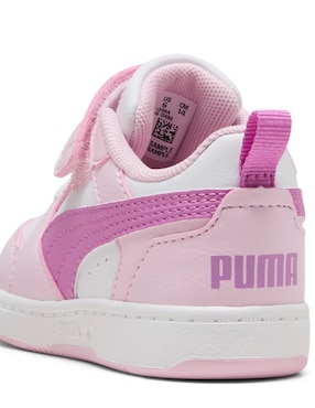 Tenis Puma para niña Rebound V6 Lo AC