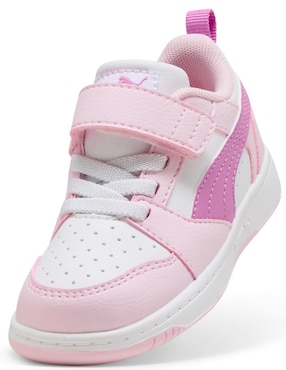 Tenis Puma para niña Rebound V6 Lo AC