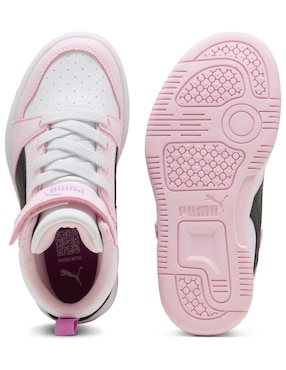 Tenis Puma para niña Rebound V6 Mid
