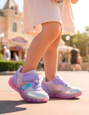 Tenis con luz LED Tropicana Licencia para niña Frozen
