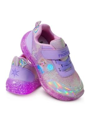 Tenis con luz LED Tropicana Licencia para niña Frozen