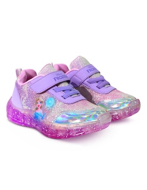 Tenis con luz LED Tropicana Licencia para niña Frozen