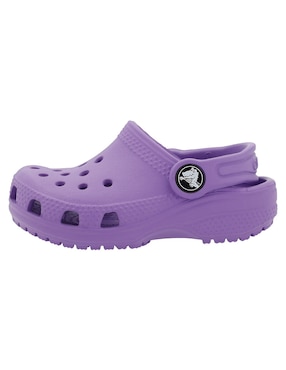 Sandalia Crocs Classic Clog T para niña