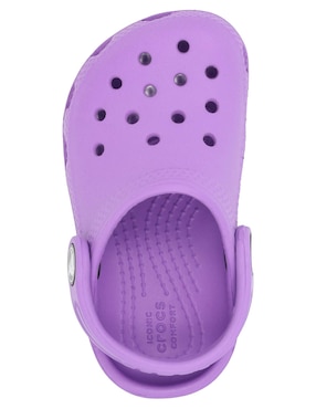 Sandalia Crocs Classic Clog T para niña