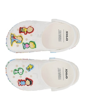 Sandalia Crocs Peanuts Crocband Clog para niña