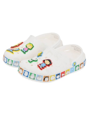 Sandalia Crocs Peanuts Crocband Clog para niña