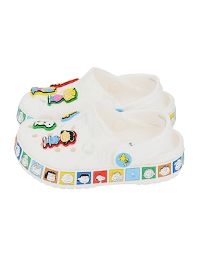 Sandalia Crocs Peanuts Crocband Clog para niña