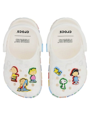 Sandalia Crocs Peanuts Crocband Clog para niña