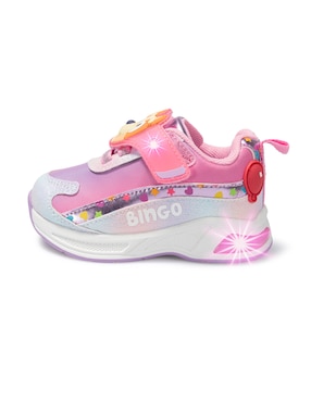 Tenis Ground Up para niña Bluey y Bingo