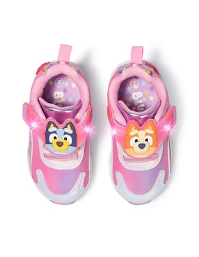 Tenis Ground Up para niña Bluey y Bingo
