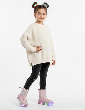 Bota Kuali Shoes Glitter para niña