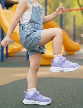 Tenis Charly para niña Running Light