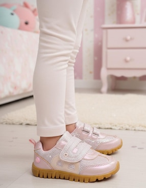 Tenis Bubble Gummers para niña Flex Steps