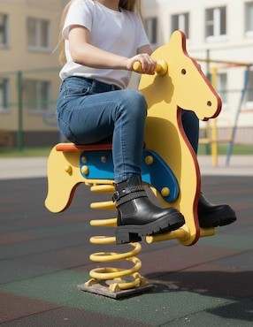 Botín Ninos Combat Boots para niña