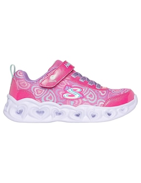 Tenis Skechers para niña Heart Lights