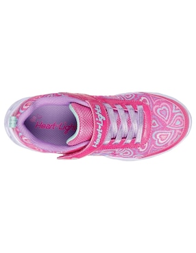 Tenis Skechers para niña Heart Lights