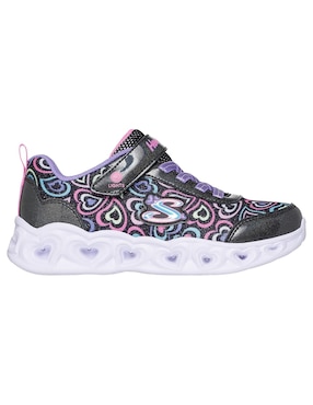 Tenis Skechers para niña Heart Lights