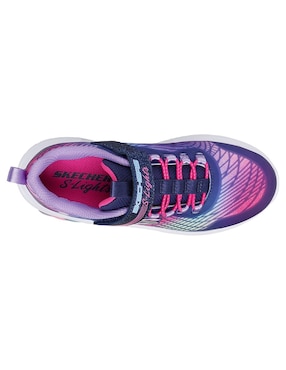 Tenis Skechers para niña Rainbow Cruisers