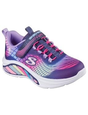Tenis Skechers para niña Rainbow Cruisers