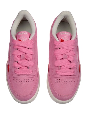 Tenis reebok para niña club c