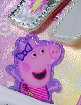 Tenis con luz LED Peppa Pig para niña