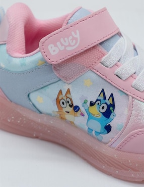 Tenis con luz Tropicana para niña Bluey y Bingo