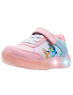 Tenis con luz Tropicana para niña Bluey y Bingo