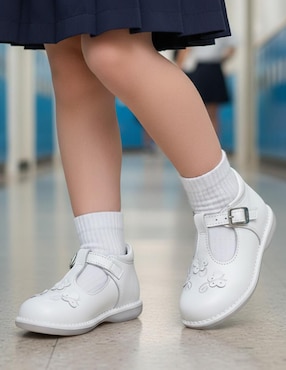 Zapato Dogi de piel para niña