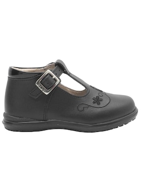 Zapato Dogi Back To School de piel para niña